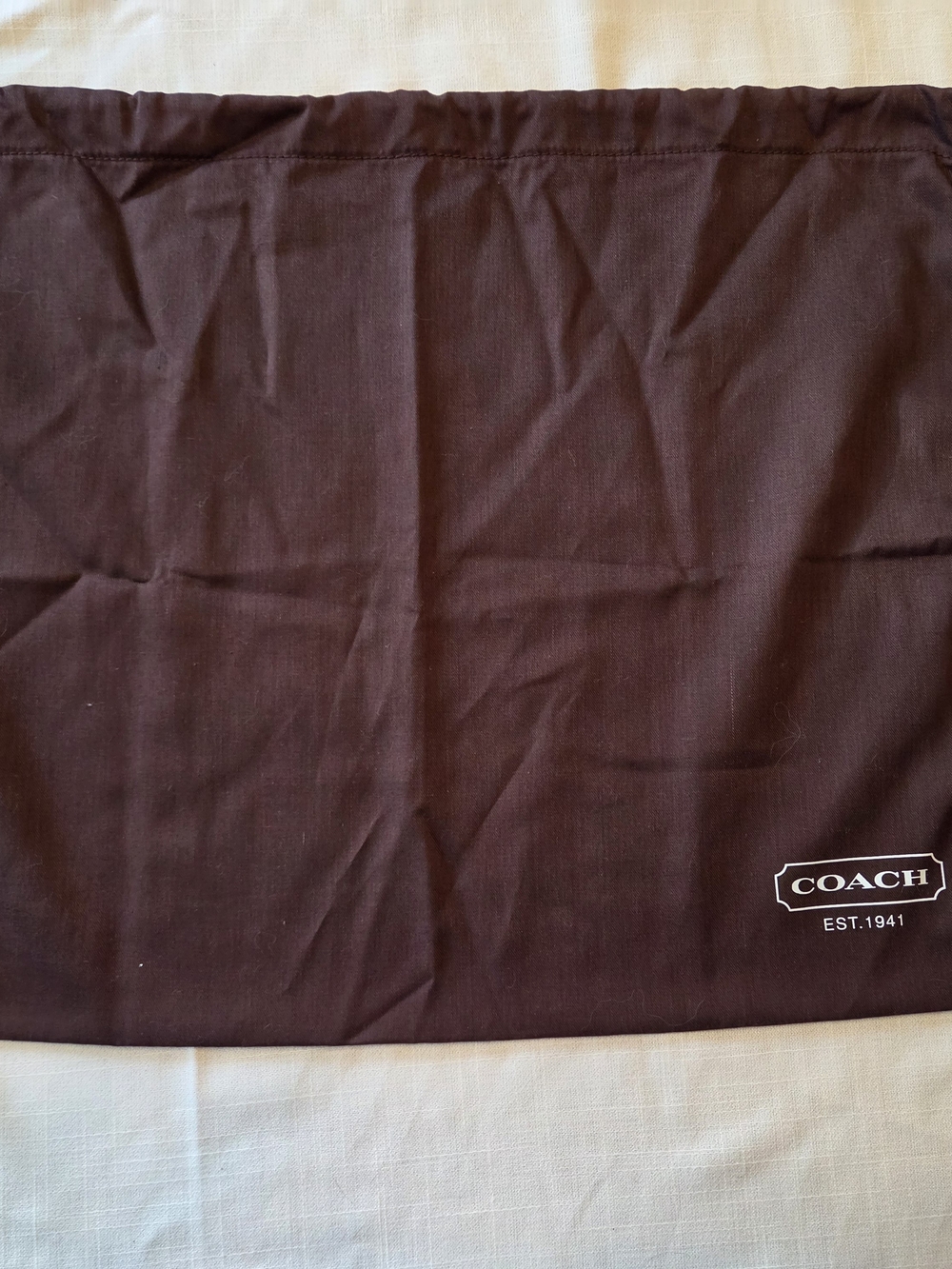 COACH Dust Bag in Dark Brown